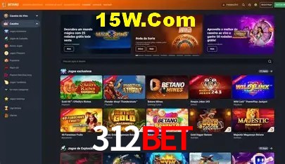 Biblioteca de slots populares na 312BET